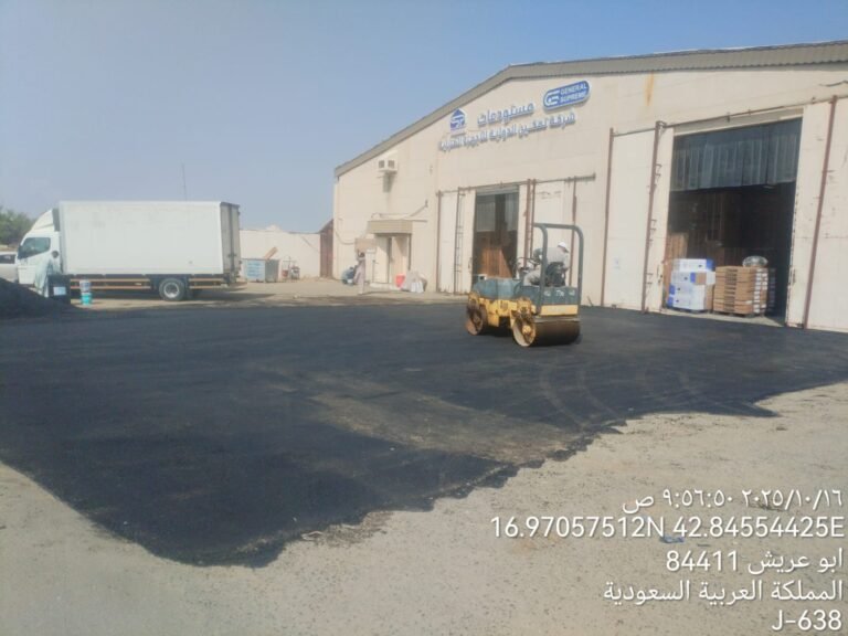 مقاول اسفلت مواقف سيارات جازان